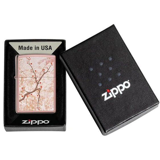 Zippo Lighter - National Flower of Japan