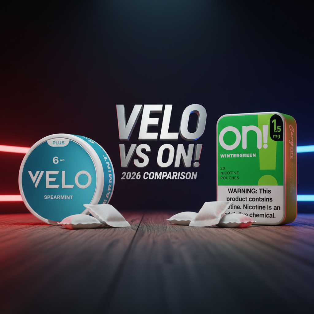 Velo vs On! Nicotine Pouches: Full Comparison