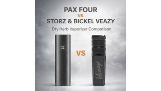PAX FOUR vs Storz & Bickel VEAZY dry herb vaporizer comparison