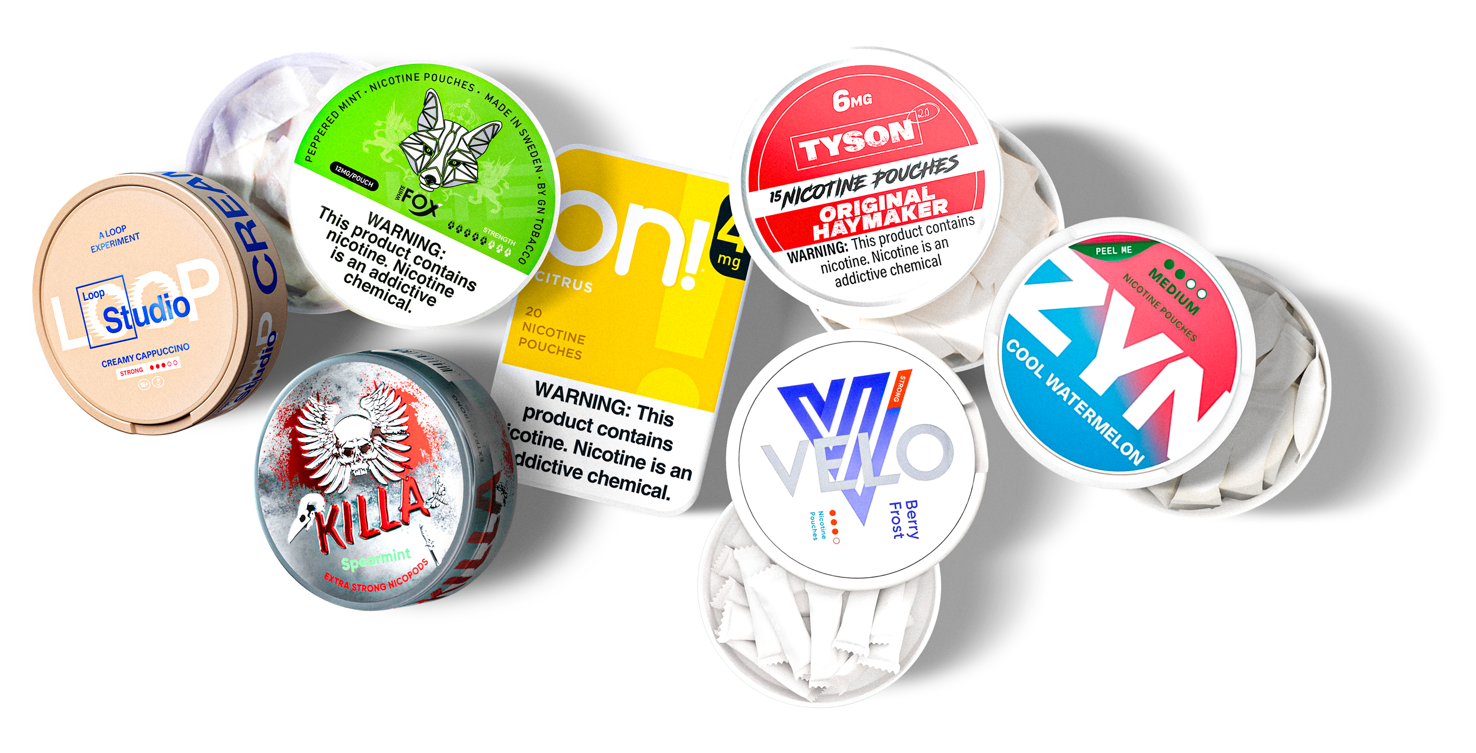 Premium Nicotine Pouches – Zyn, Velo & More - Lighter USA