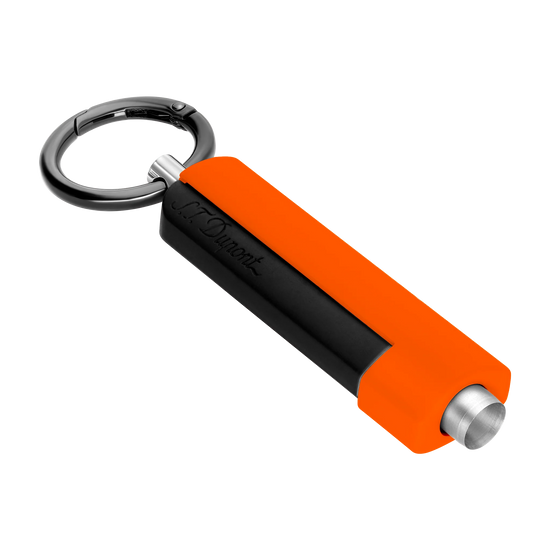 S.T. Dupont Maxijet Cigar Punch - Black Matte & Neon Orange