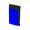 
S.T. Dupont Lighter Slim 7 - Matte Black & Neon Blue