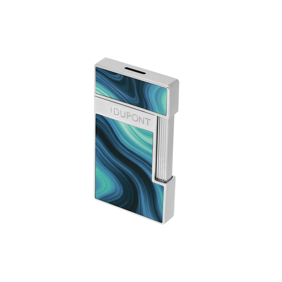 S.T. Dupont Slimmy Gรฉode Lacquered Lighter โ Blue