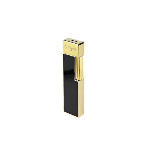 
S.T. Dupont Twiggy Lacquered Lighter Black Lacquer Gold