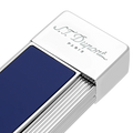 
S.T. Dupont Twiggy Lighter - Blue Lacquer & Chrome