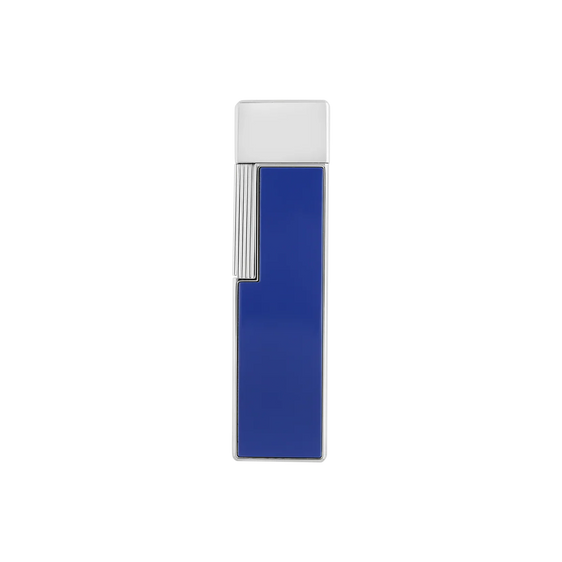 
S.T. Dupont Twiggy Lighter - Blue Lacquer & Chrome