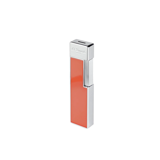 
S.T. Dupont Twiggy Lacquered Lighter - Coral Lacquer