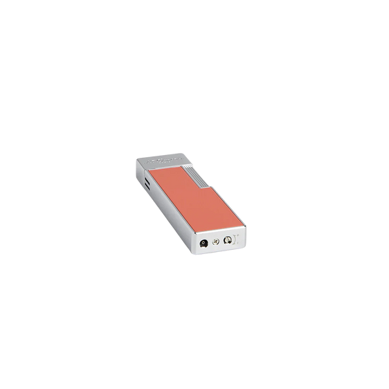 
S.T. Dupont Twiggy Lacquered Lighter - Coral Lacquer
