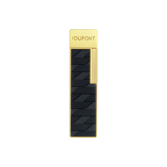 
S.T. Dupont Twiggy Lacquered Lighter - Monogram Black