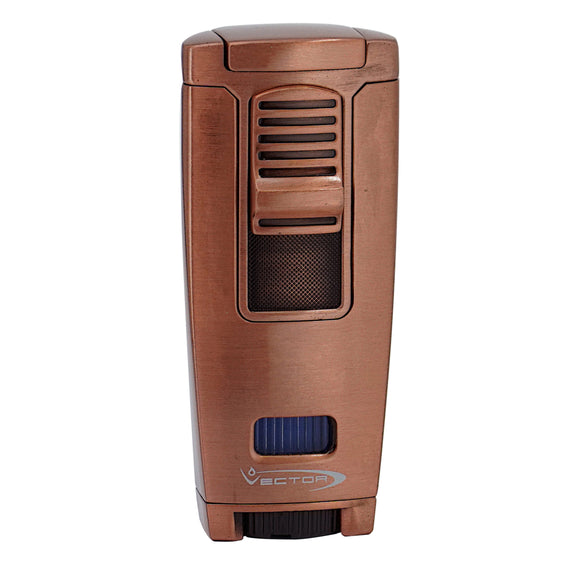 
Vector Apex Triple Flame Torch Lighter Copper Satin