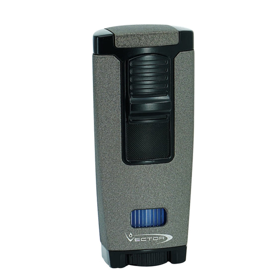 
Vector Apex Triple Flame Torch Lighter Gray Crackle