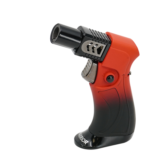 
Vector Warrior Jet Torch Table Lighter - Matte Red & Black