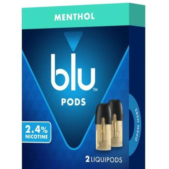 
Blu Pods Menthol 2.4% - 2 Pack