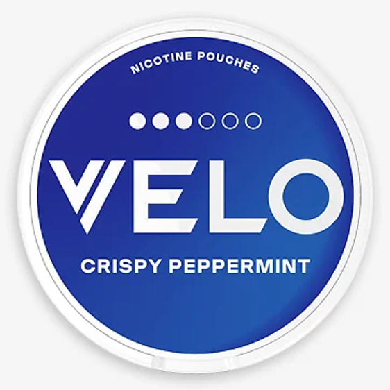 
Velo Pouches Crispy Peppermint Slim 10MG - 5 Pack