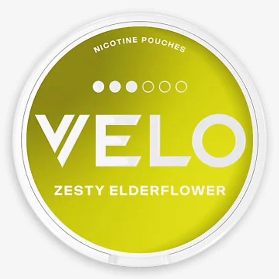 
Velo Pouches Zesty Elder Flower 10MG - 5 Pack