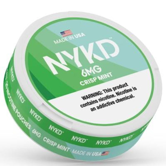 
NYKD Crisp Mint Nicotine Pouches - 5 Pack