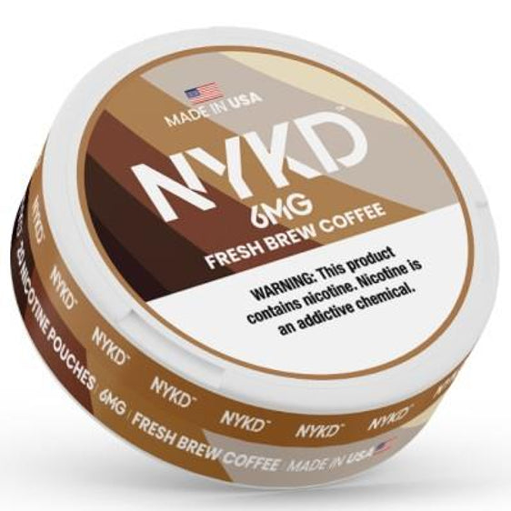 
NYKD Fresh Brew Coffee Nicotine Pouches - 5 Pack