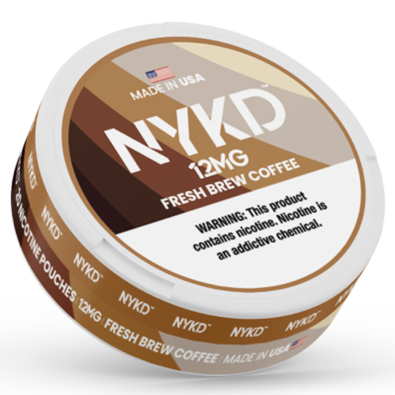 
NYKD Fresh Brew Coffee Nicotine Pouches - 5 Pack