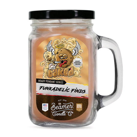 
Beamer Candle Co Funkadelic Finds Collection - USA Made Candle - Get Baked