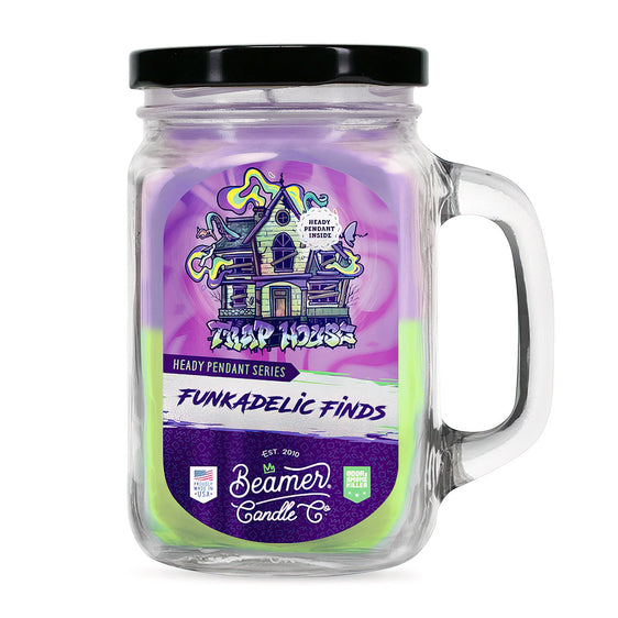 
Beamer Candle Co Funkadelic Finds Collection - USA Made Candle - Trap House