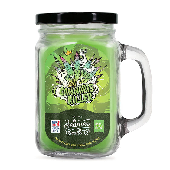 
Beamer Candle Co Smoke Killer Collection - USA Made Candle - 12 oz Cannabis Killer