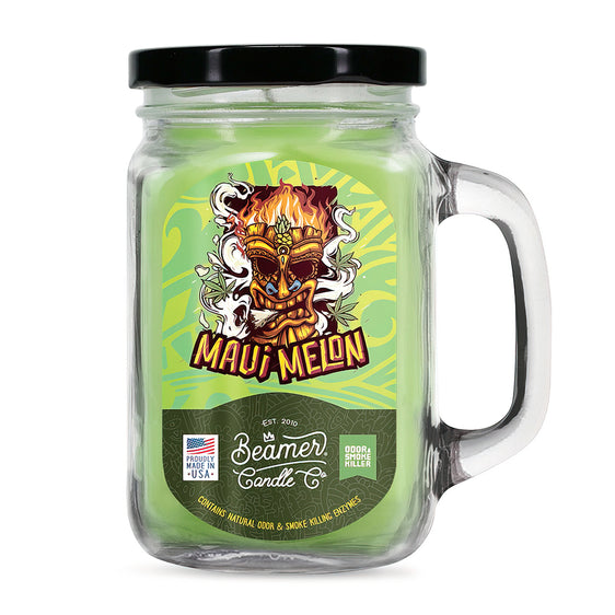 
Beamer Candle Co Smoke Killer Collection - USA Made Candle - 12 oz Maui Melon