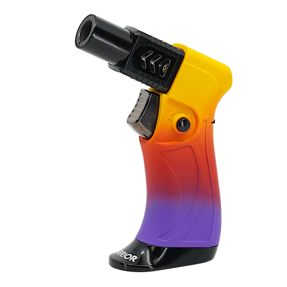 
Vector Warrior Jet Torch Table Lighter - Yellow Red Purple