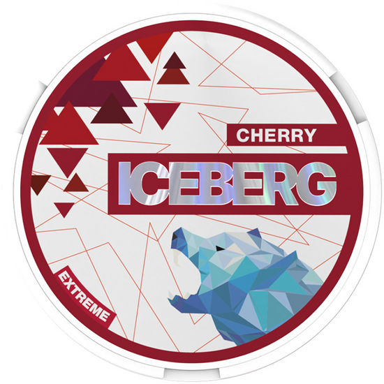 Iceberg Nicotine Pouches - Cherry 35MG