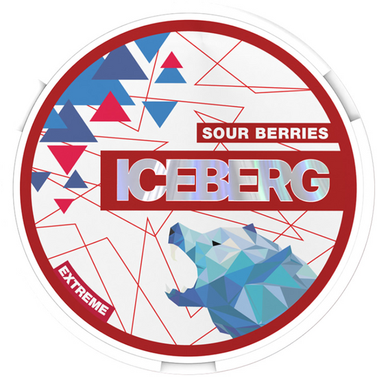 Iceberg Nicotine Pouches - Sour Berries 35MG