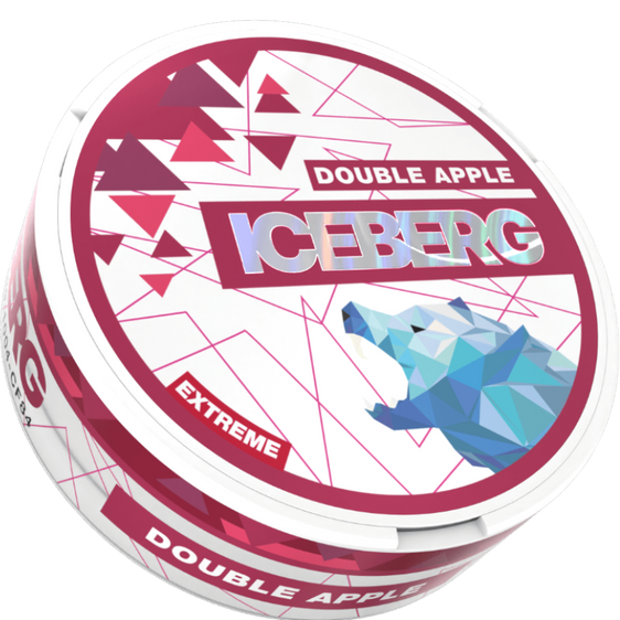 
Iceberg Nicotine Pouches - Double Apple 35MG