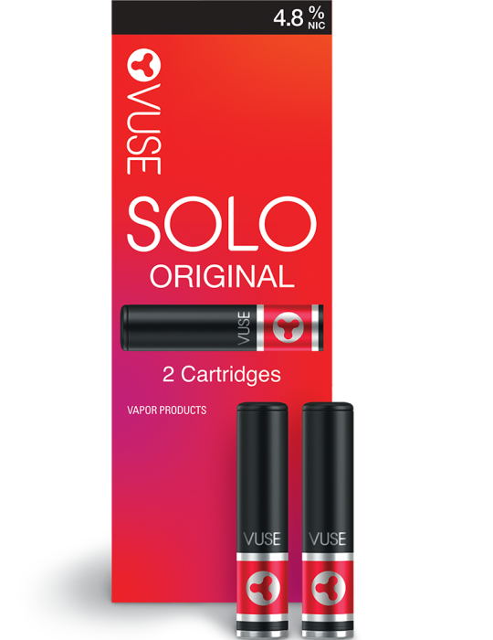 Vuse Solo Cartridges - 2 Pack