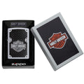 
Zippo Lighter - Harley-Davidson® Texture Chrome