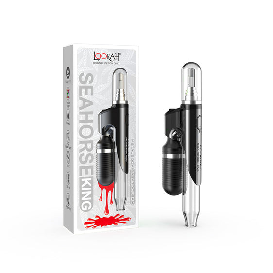 
Lookah Seahorse King - Concentrate Vaporizer - Black