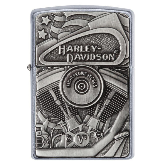 
Zippo Lighter - Harley-Davidson® Motor Flag