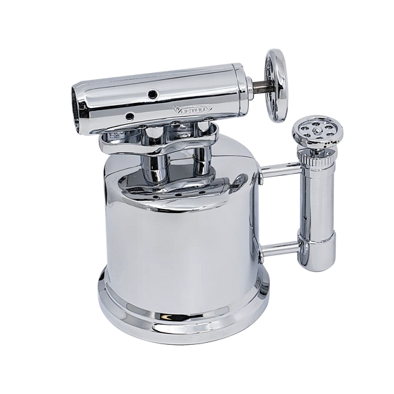 
Vector Quadpump Table Top Lighter - Hi-Polish Chrome