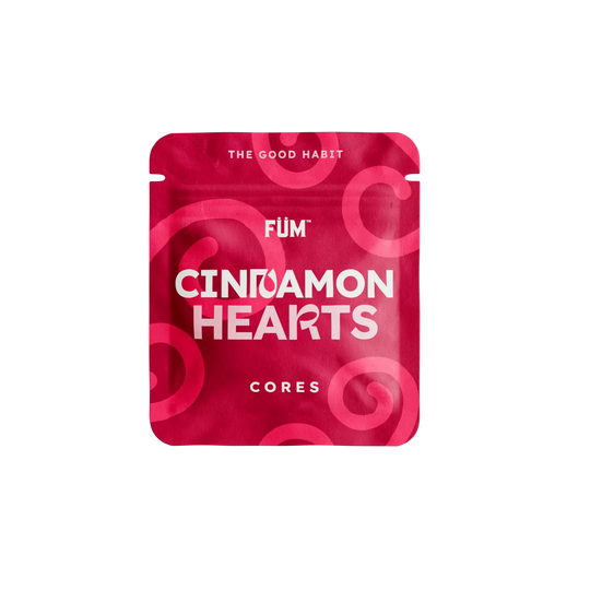 FÜM Flavor Core Cinnamon Hearts - 3 Pack