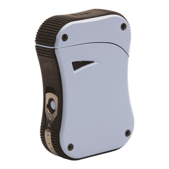 
Lotus Blaze Triple Torch Lighter w/ Cigar Punch Metallic Blue