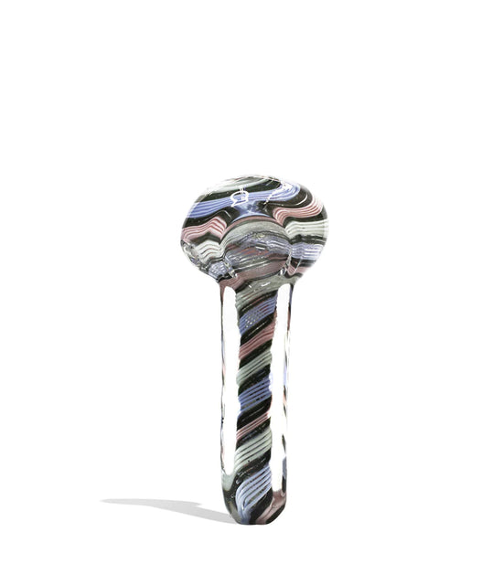 Stripe Design Square Hand Pipe - 4 Inch