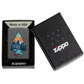 
Zippo Lighter - Iron Stone Mountains Design