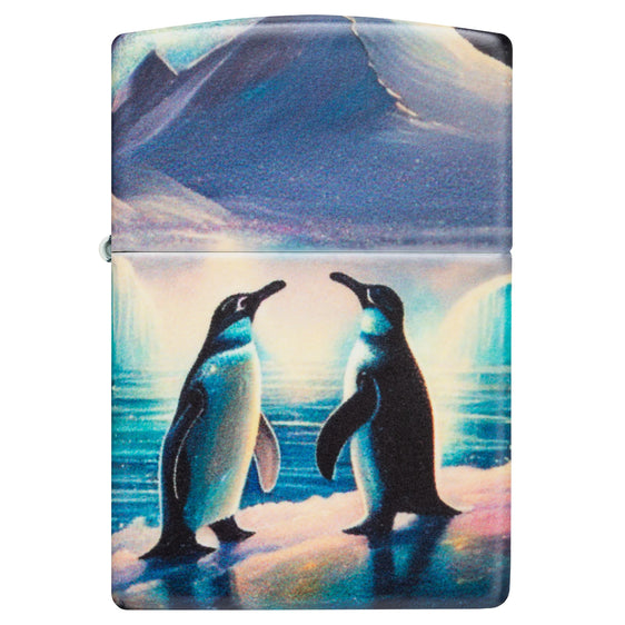 
Zippo Lighter - Penguins Reunites