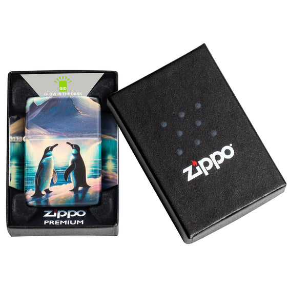 
Zippo Lighter - Penguins Reunites