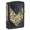 
Zippo Lighter - Gold Flash Laser Engrave