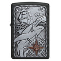 
Zippo Lighter - Ship Shark Emblem