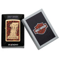 
Zippo Lighter - Harley Davidson Number 1 Skull