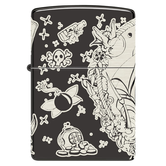 
Zippo Lighter - Pirates Treasure