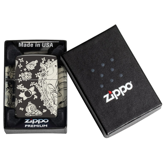 
Zippo Lighter - Pirates Treasure