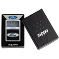 
Zippo Lighter - Ford Logo Diamond Plate