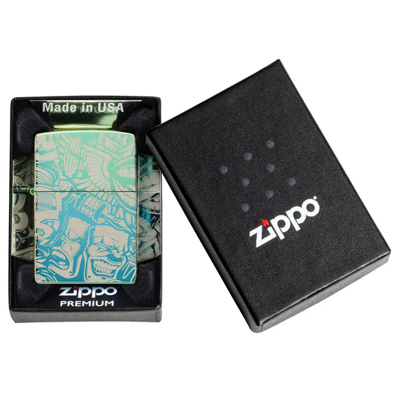 
Zippo Lighter - Tattoo Theme