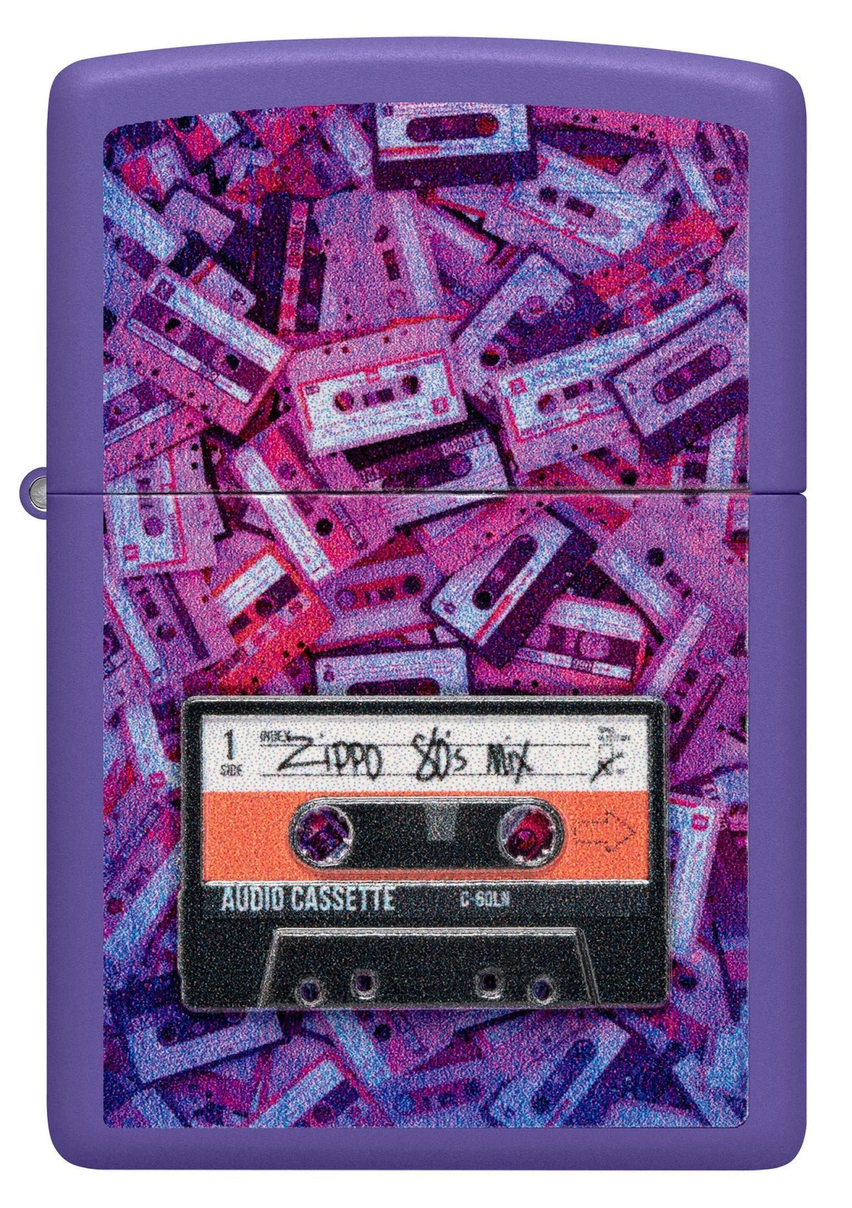 ZIPPO カセットテープ（ホワイト） Zippo ジッポー 無地 ホワイト マット White Matte 塗装 214