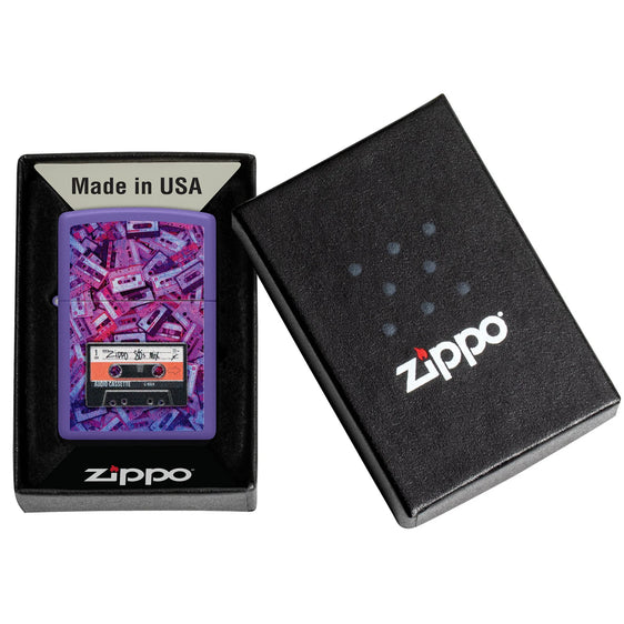 
Zippo Lighter - Zippo Cassette Tape